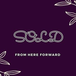 Items sold here forward